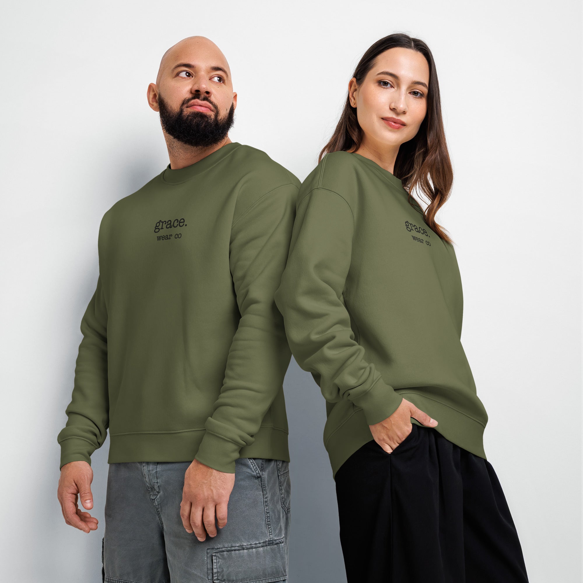 grace cozy men's ladies sweatshirt