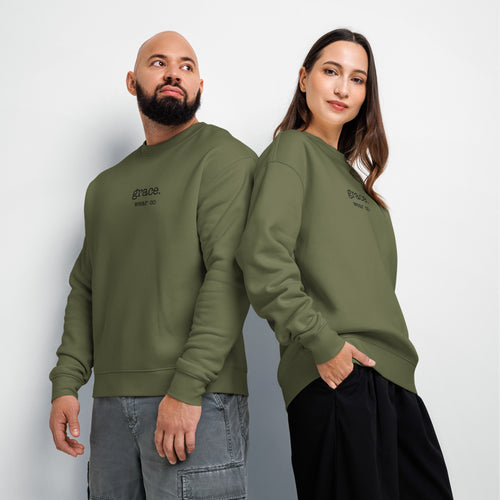 grace cozy men's ladies sweatshirt